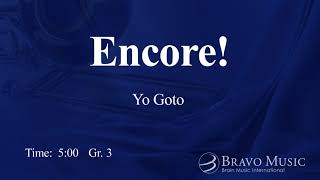 Encore! by Yo Goto