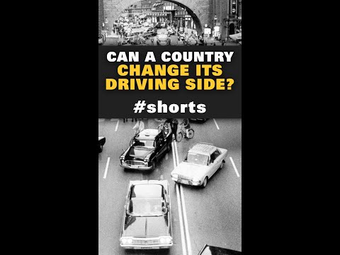 Could a country switch its driving side? #shorts