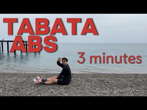 Tabata Core Blast – 3 Minutes of Fire!