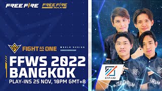 [EN] Free Fire FFWS 2022 Bangkok - Play-ins