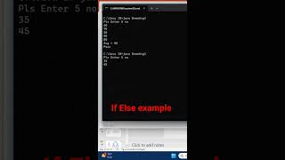 If Else Statement Example