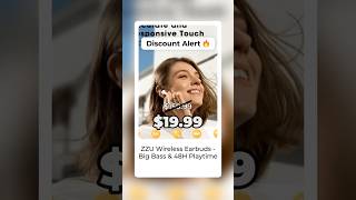 🔥 Unbelievable Discounts on ZZU Wireless Earbuds! 🎧