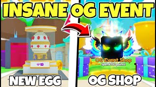 INSANE New OG EVENT In Bubble Gum Simulator INFINITY