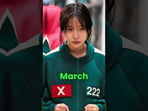 Your Month Your Squid Game Player 😱 #squidgame