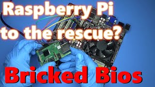 Bad Bios Flash - Rescued by a Raspberry Pi?  Fixing my AM2+ Board with FlashRom