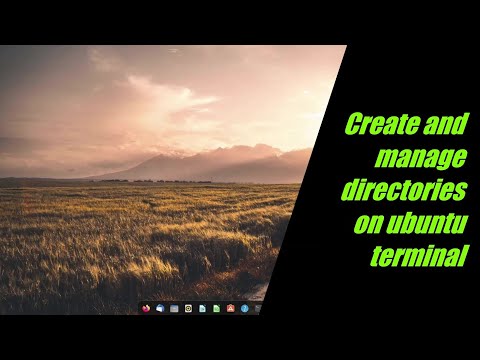 How to create and manage directories and files on ubuntu terminal | Mind Your Knowledge