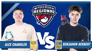 Alex Chandler Vs Benjamin Hebert - Pokémon TCG Top 8 | Milwaukee Regionals 2025