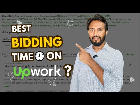Best Bidding time on Upwork? | Optimize Your Upwork Bids: Best Times to Bid & Win Jobs