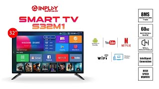 INPLAY P600S32M1 32inches SMART TV Setup Tutorial 1080p
