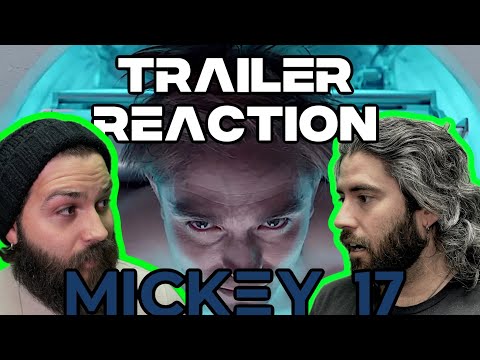MICKEY 17 | TRAILER REACTION | THIS LOOKS CRAZY!