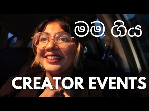 සිංහල Vlog | Content creator events | Glow up | Buying tea | Gamer event
