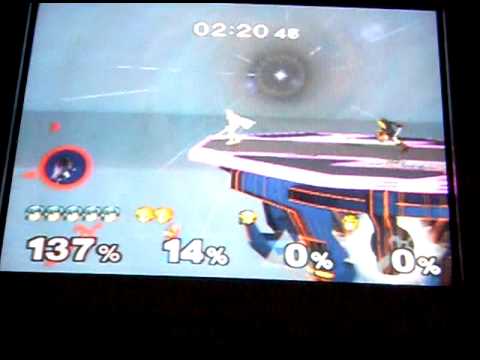Super smash bros. melee 4 man swordfight to the finish
