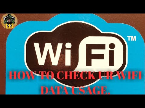 HOW TO CHECK UR WIFI DATA USAGE IN UR MOBILE/ TECHNICAL TRICKS & TIPS.