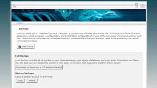 How to back up your Joomla 2.5  Database using cPanel