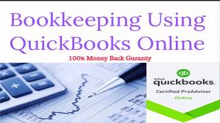 Bookkeeping service in QuickBooks online