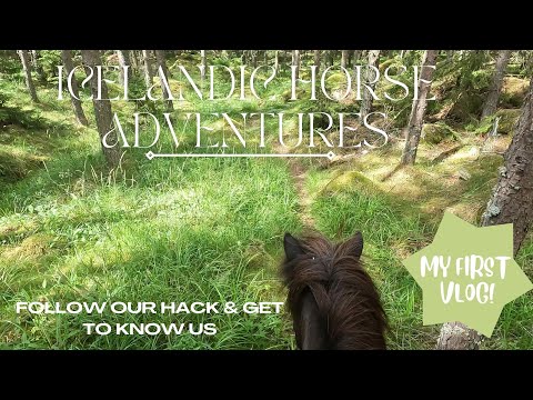 My first riding vlog! 🐴 | GoPro Hero 10 | Icelandic Horse Adventures
