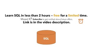 The Table of contents (SQL Boot camp: Learn fast, query like a PRO 2025)