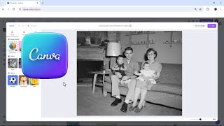 Create Design base on image size in #canva