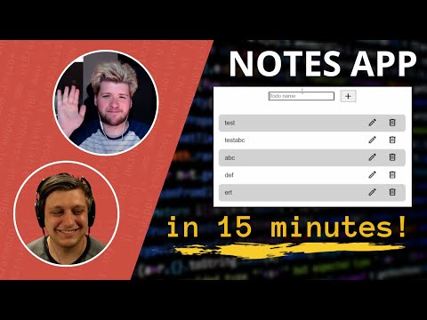 JavaScript Interview Training - Notes App