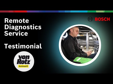 Bosch Remote Diagnostics Service @ Autowelt von Rotz AG