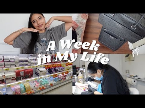 A Week In My Life ♡ Nails + Vacation Prep!