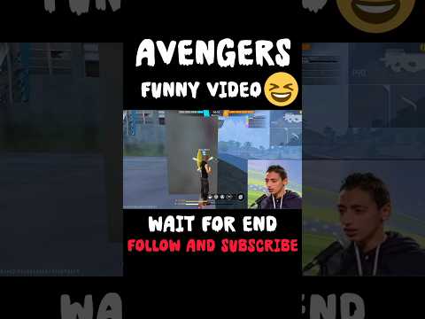 🎮 New Funny Video 🤣Avengers 😆😂 #freefire #funny #trending #viralvideo #shorts #fyp #short #song #fun