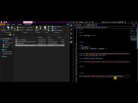 HTML course videos