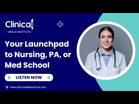 Your Launchpad to Nursing, PA, or Med School