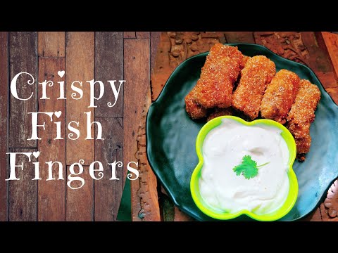 Crispy Fish Fingers | Fish Finger Recipe |Crispy Fried Fish | Party Starters | Fish Starters