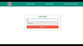 TODO WEBSITE Using HTML  CSS And Javascript #website #apnacollege #viral #codewithharry #developer