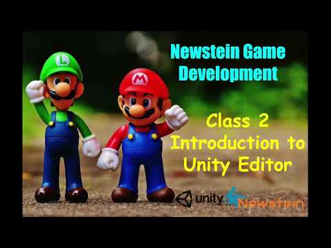 Newstein FREE Coding Course Class 2: Introduction to Unity Editor