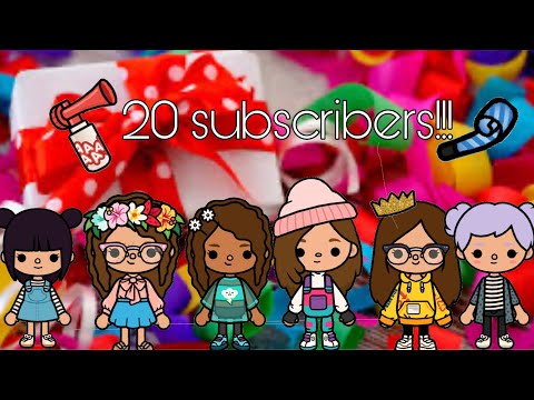 20 subs🥳|thx so much😁|Toca Strawberry 🍓