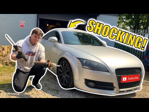 REPLACING THE SHOCKS ON MY MK2 AUDI TT