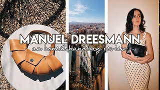 MANUEL DREESMANN HANDBAG REVIEW | THE SAKA & CROISSANT BAGS UP CLOSE | BLUSHFUL BELLE