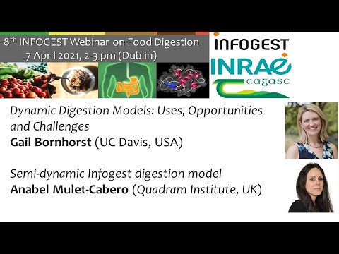 8th International Infogest Webinar on Food Digestion: Dynamic and Semi-Dynamic Food Digestion Models