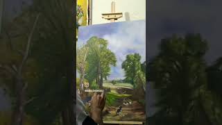 🎨✨.   #ArtisticEvolution #contemporaryart  #youtubeshorts  #youtube  #landscape  #painting