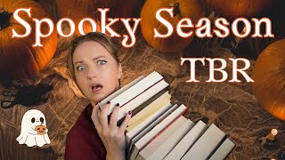 All the books I'm reading for Spooky Season 2025 🎃 | My scary autumn TBR