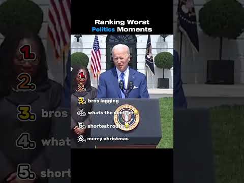 Ranking The Worst Politics Moments
