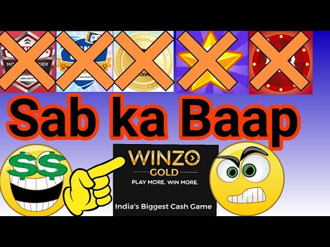 Sab ka bap winzo gold new paytm earning app with proof||play game and earn money||Pament proof