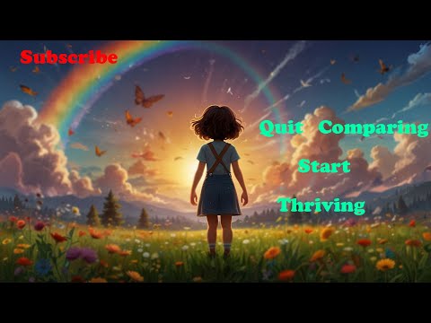 Quit comparing start Thriving | #cartoons | #moral stories | 2025