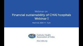 Financial sustainability of CHAI hospitals ,Webinar I
