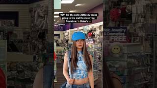 POV: It’s the #early2000s & you’re going to the mall to meet your friends at Claire’s. #nostalgia