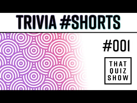 What Is A Word That Can Be Read Forwards or Backwards? | Trivia #Shorts | That Quiz Show | S001
