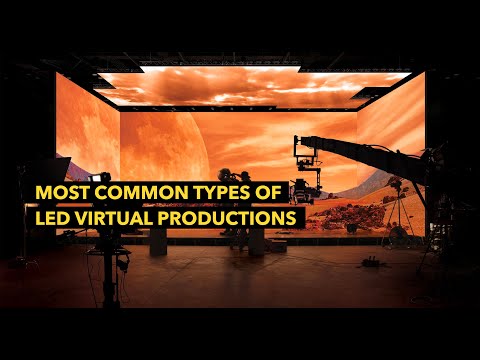 Types of LED Virtual Production: From 2D Backplates to XR Innovations