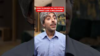 How to invest in stocks like a MILLIONAIRE #shorts #finance