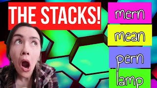 What are tech stacks? MERN vs MEAN vs LAMP vs PERN web development