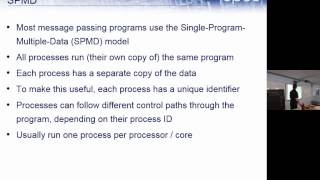 Message-Passing Concepts