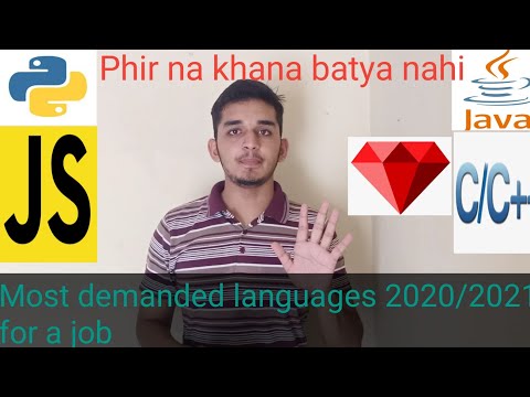 Top 5 Programming Languages to learn 2020/2021 to get a job