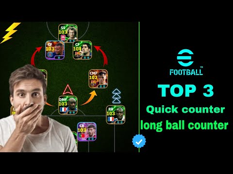 افضل 3 خطط بيس موبايل التحديث الجديد ✨خطط لاحتراف بيس موبايل 🔥efootball 2025