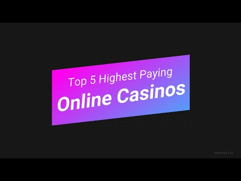 Top 5 Highest Paying Online Casinos
